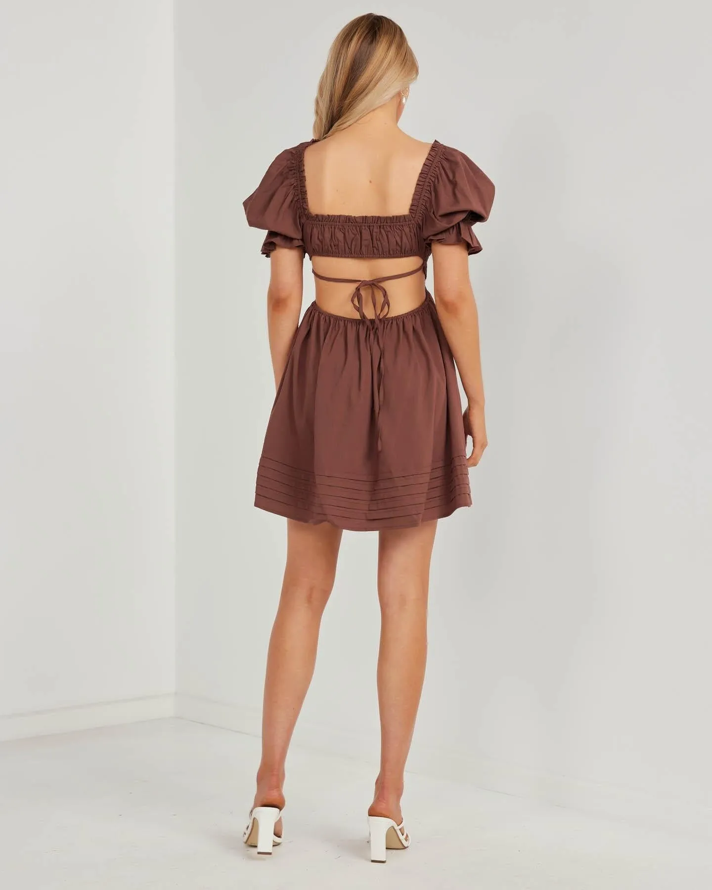 Alexia Dress-Brown