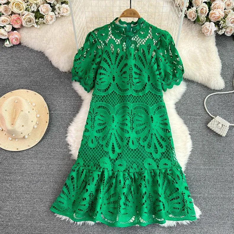 Anfisa Crochet Dress