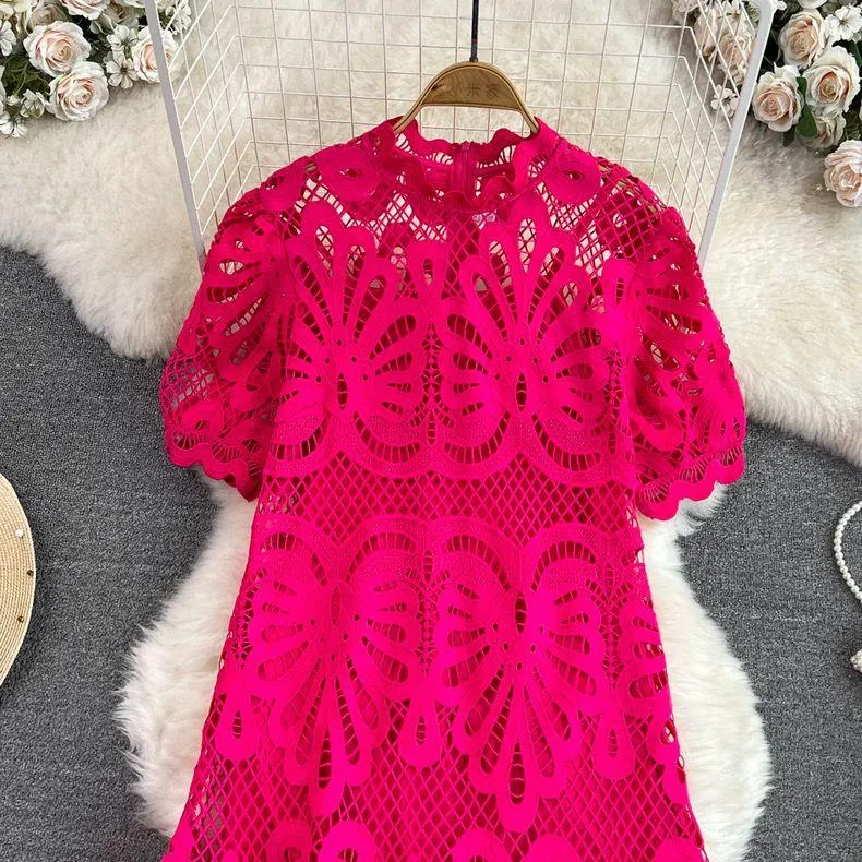 Anfisa Crochet Dress