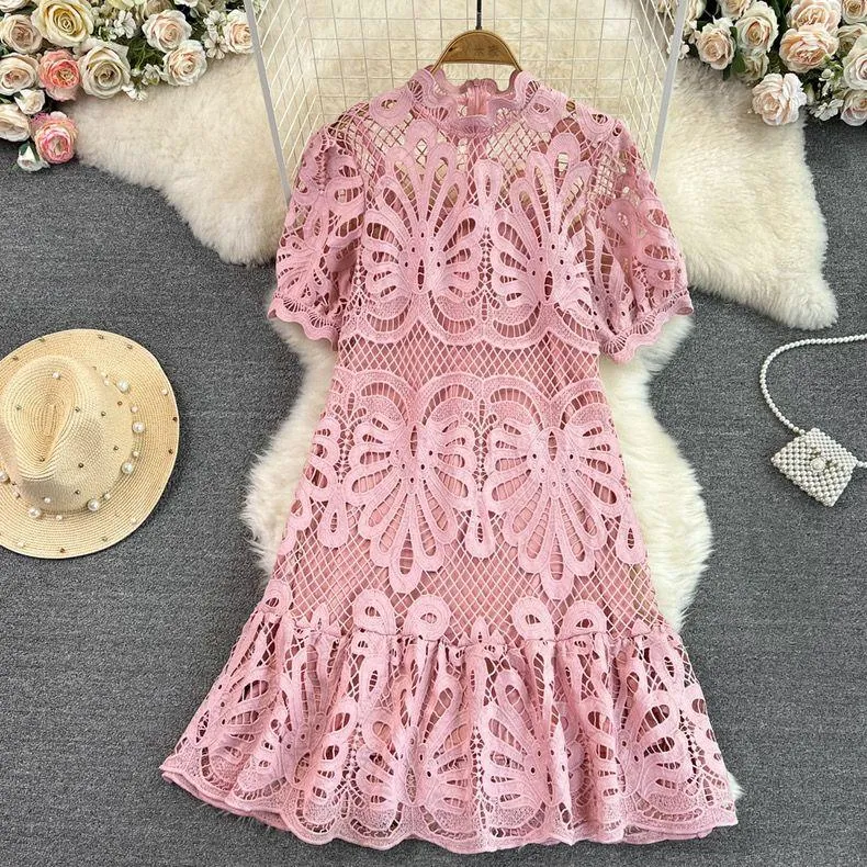 Anfisa Crochet Dress