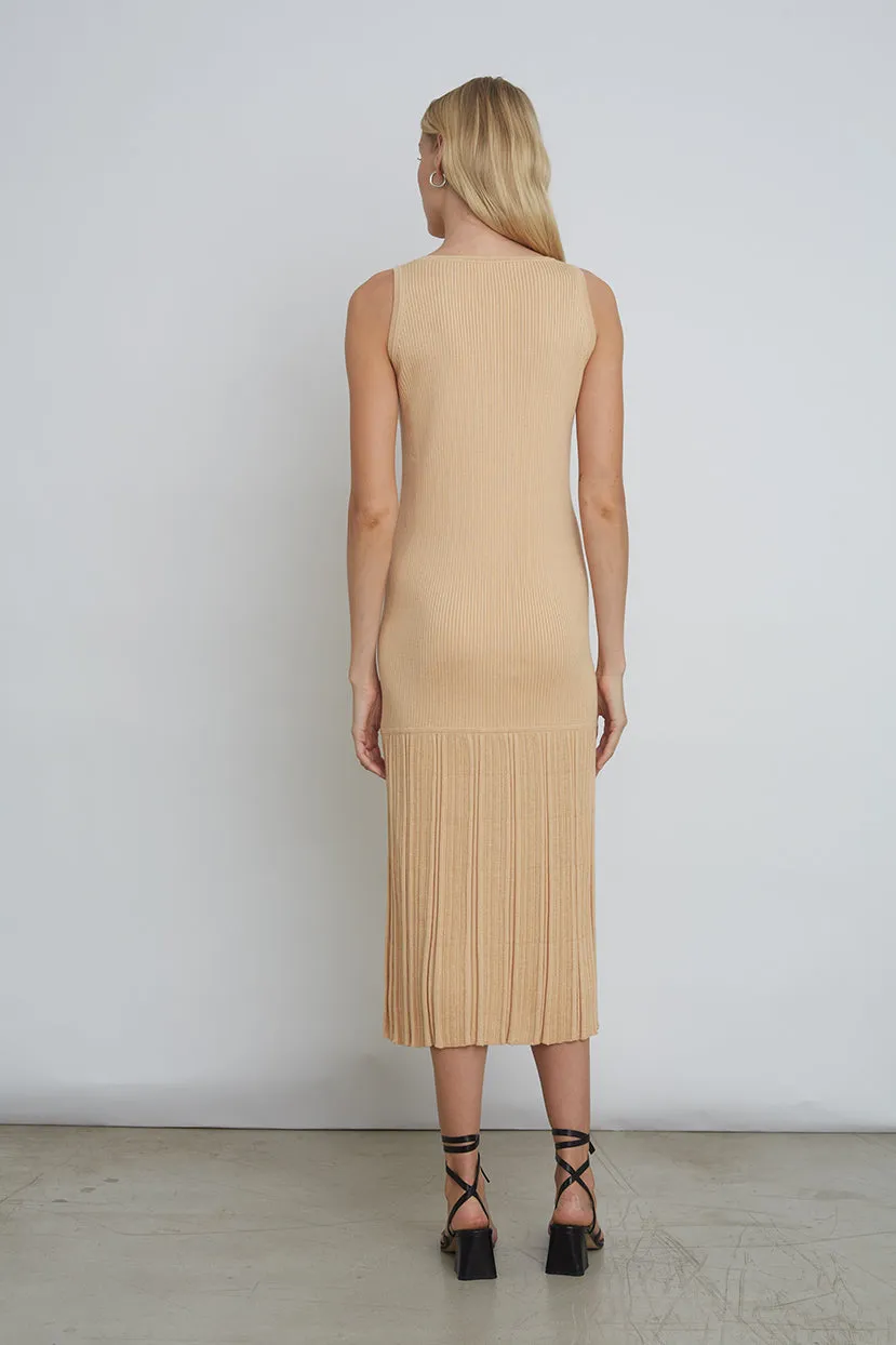 ANGELINA DRESS | SAND