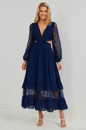 Annie Dress - Navy