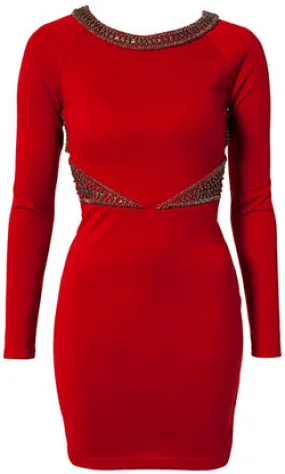 Bonnie Dress Red