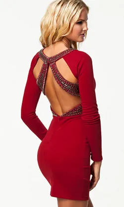 Bonnie Dress Red