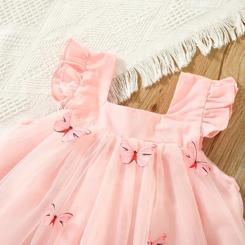 BUTTERFLY Tulle Summer Dress