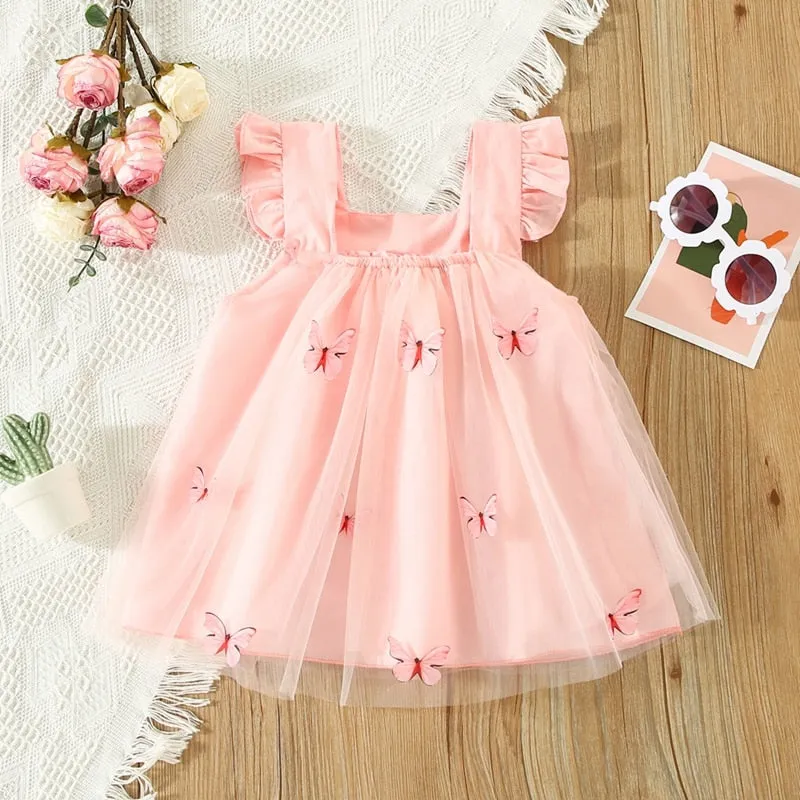 BUTTERFLY Tulle Summer Dress