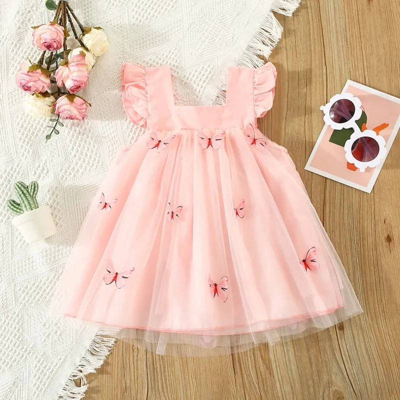 BUTTERFLY Tulle Summer Dress