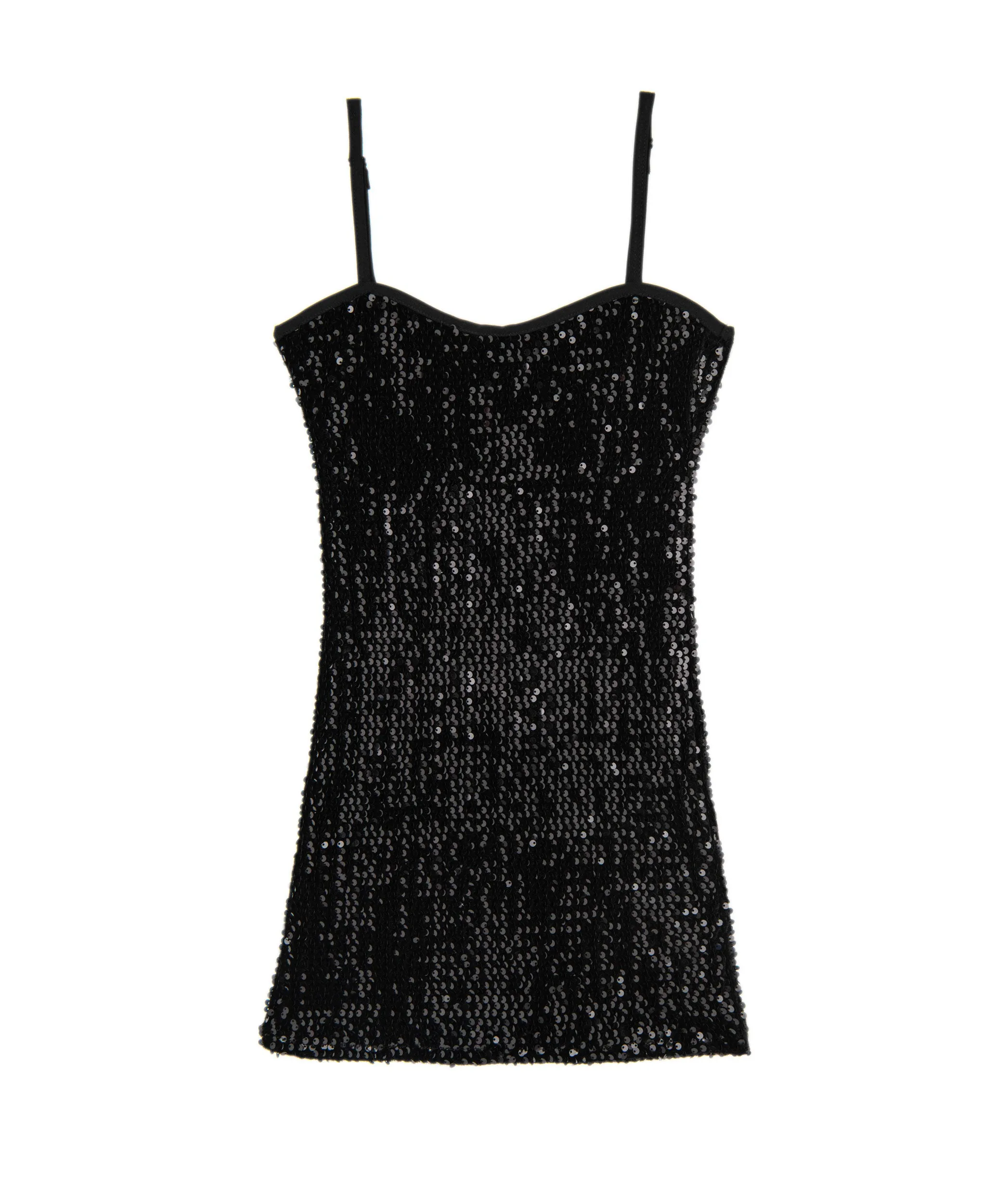 Cheryl Creations Girls Charlotte Sequin Tank Dress