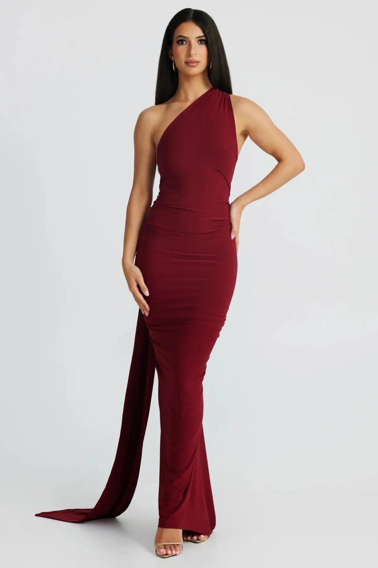 Constantina Gown - Wine