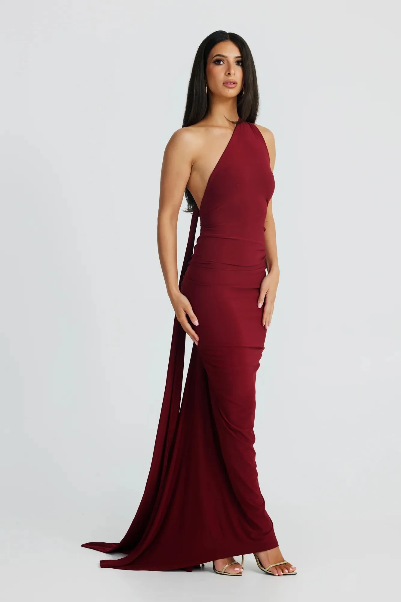 Constantina Gown - Wine