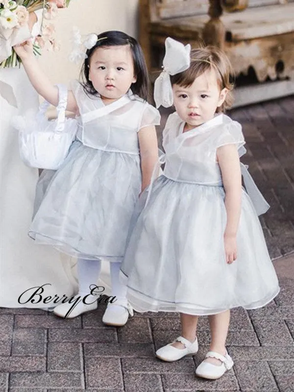 Cute Princess Flower Girl Dresses, Little Girl A-line Flower Girl Dresses