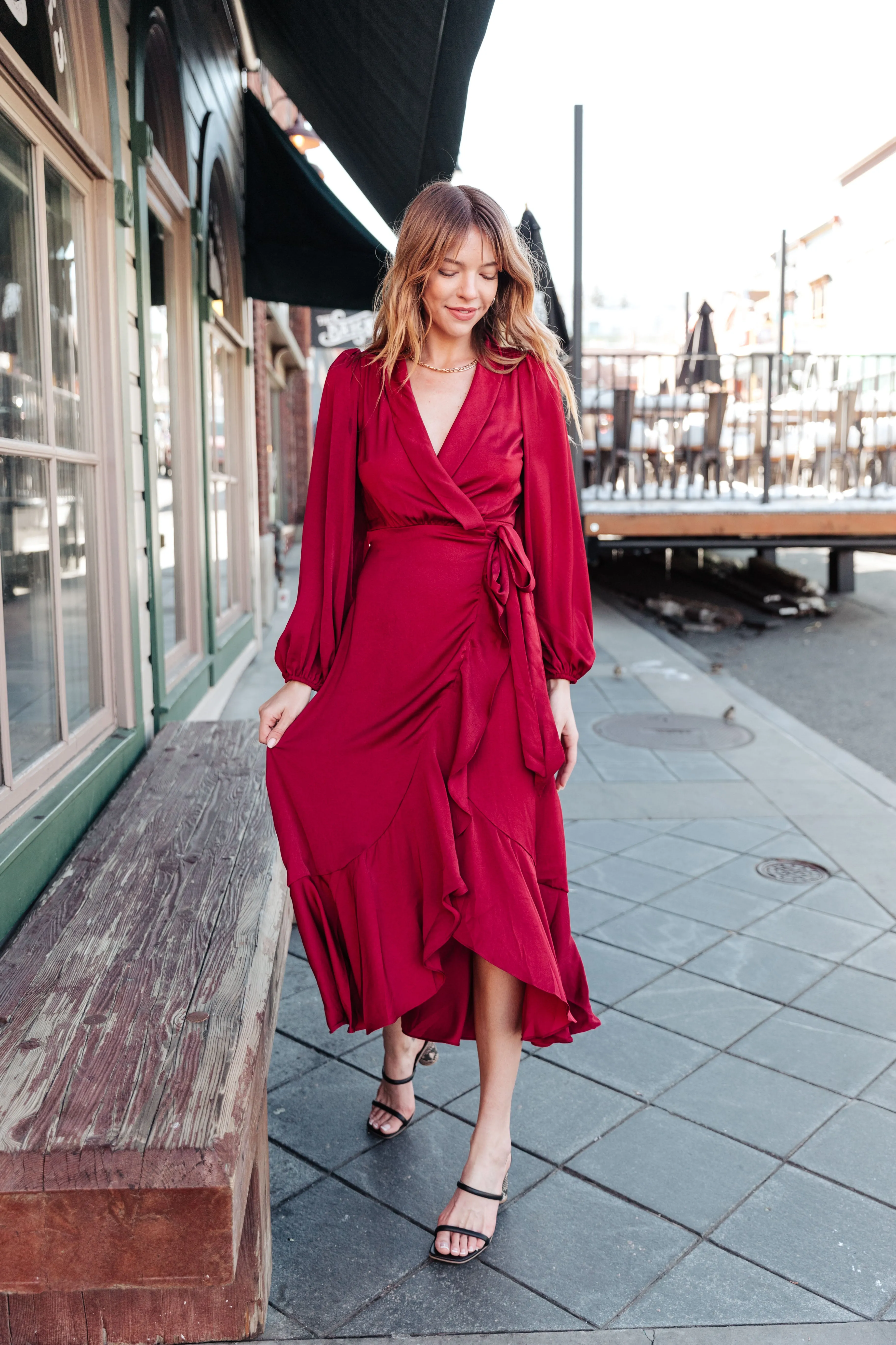 Dancing Queen Wrap Dress