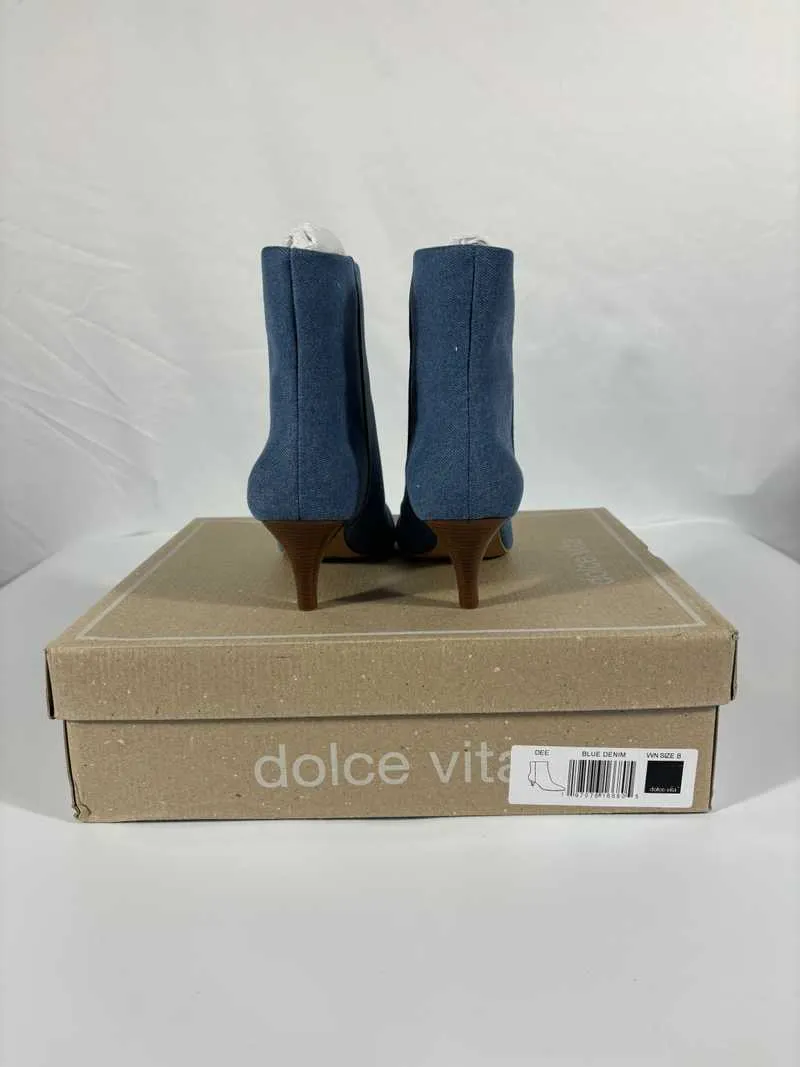 DEE BOOTIES BLUE DENIM - re:vita