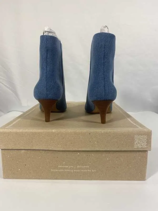 DEE BOOTIES BLUE DENIM - re:vita