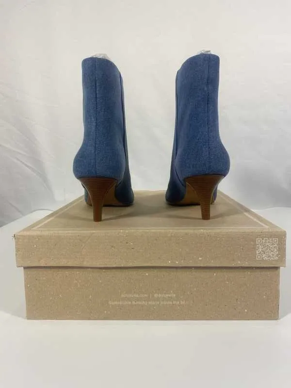 DEE BOOTIES BLUE DENIM - re:vita