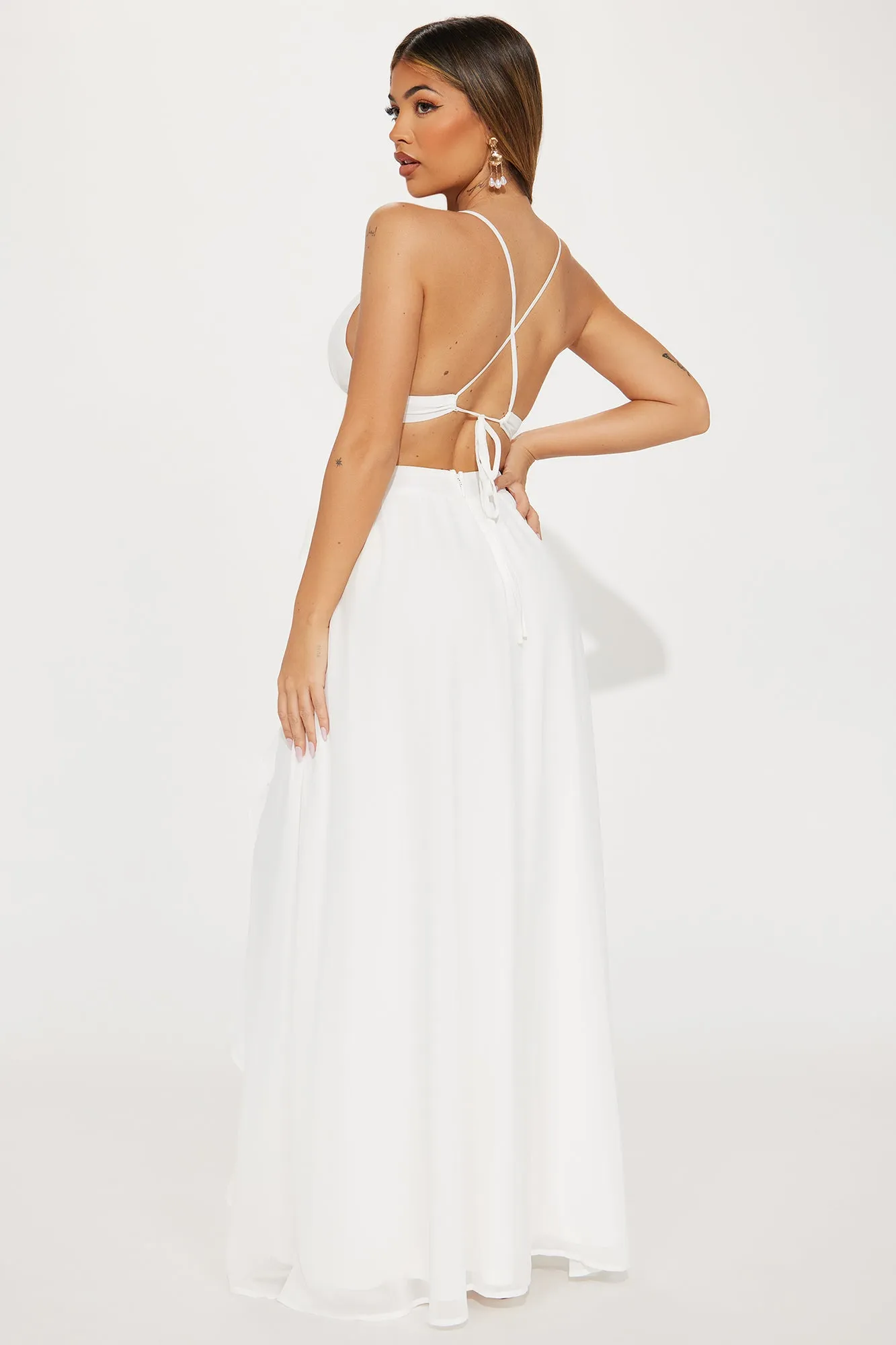 Endless Affection Maxi Dress - White