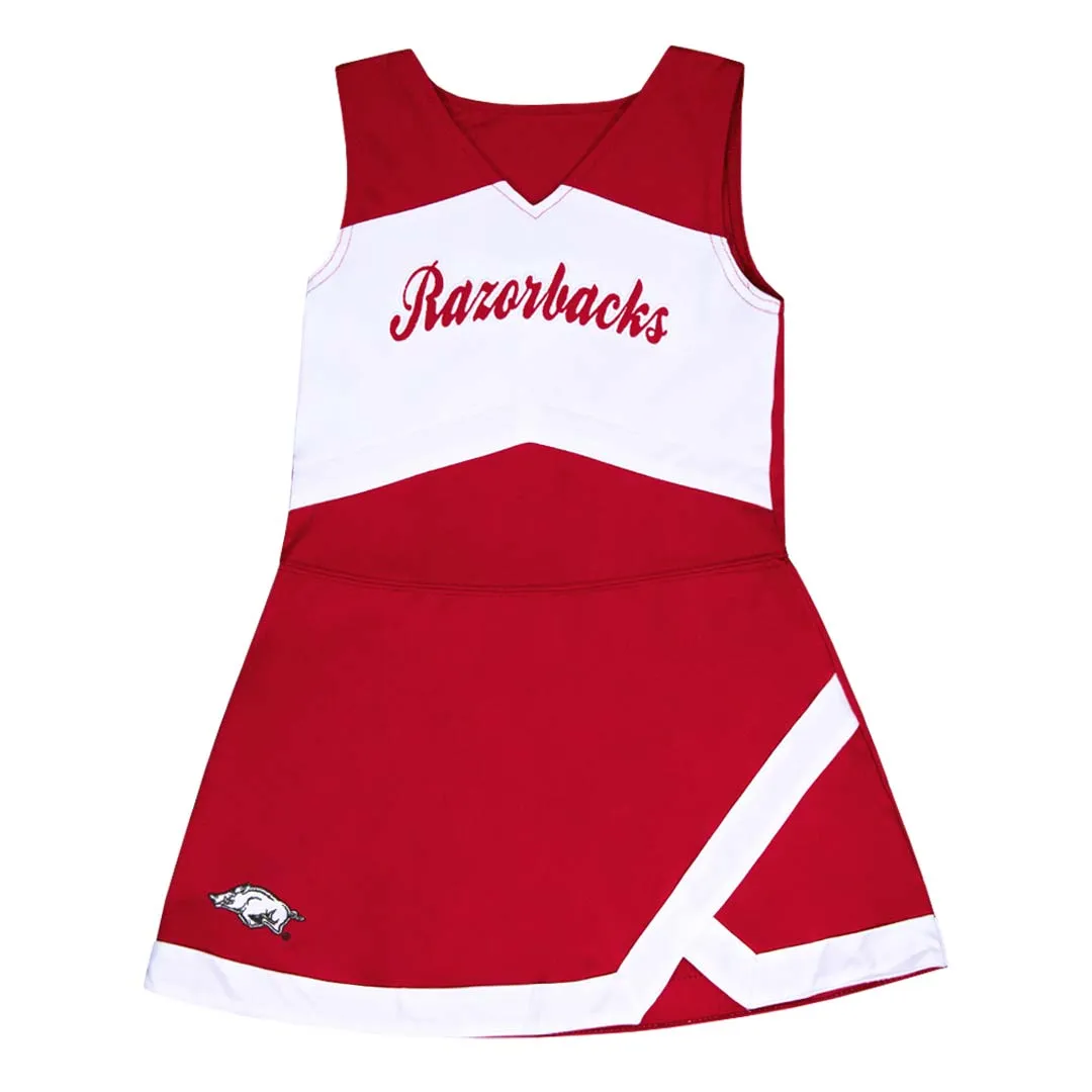 Girls' Arkansas Razorbacks 2 Piece Cheer Dress (K456SX 70)