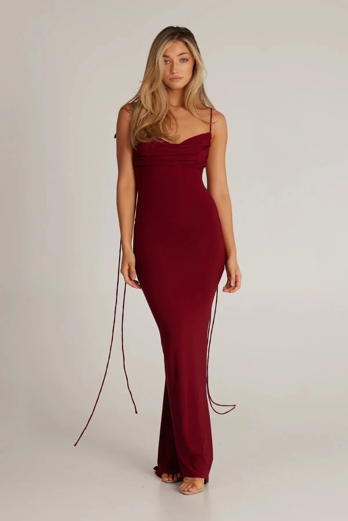 Jiani Gown - Wine