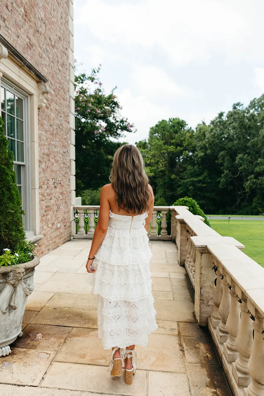 Kahlani Midi Dress - Off White