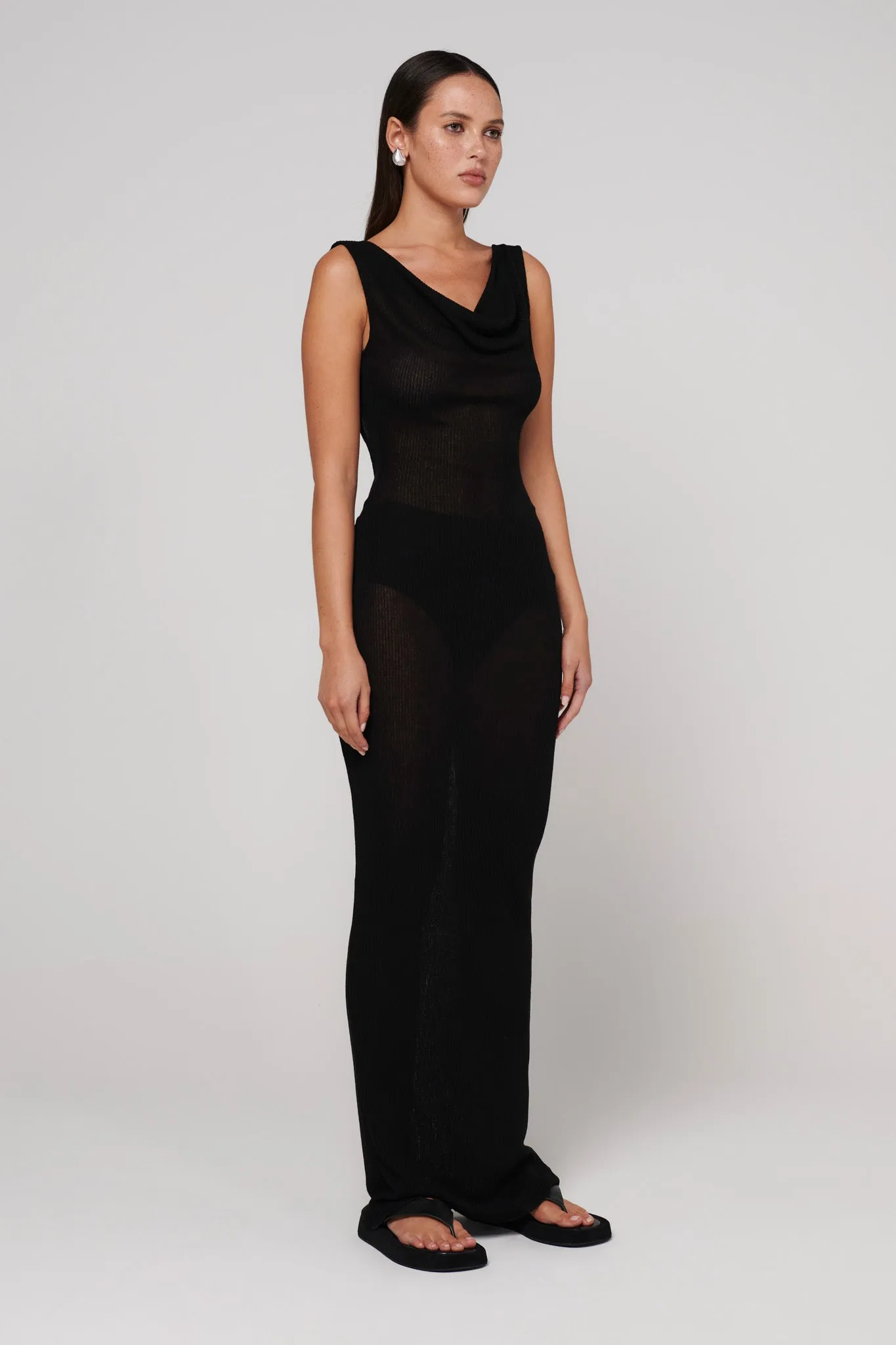 Kyra Maxi Dress - Black