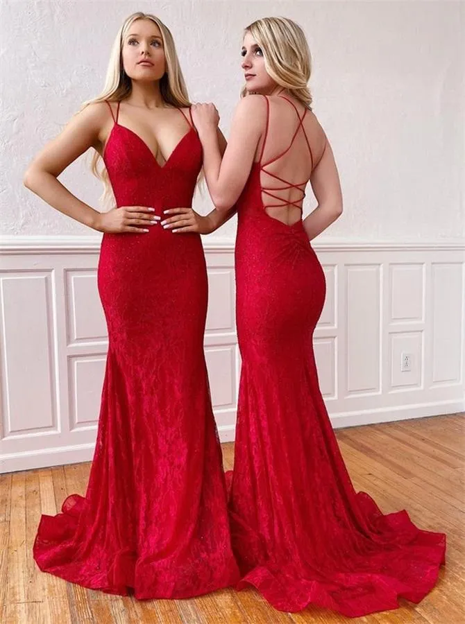 Lace  Prom Dress Backless, Prom Dresses, Evening Dress, Dance Dress, Graduation School Party Gown, PC0357