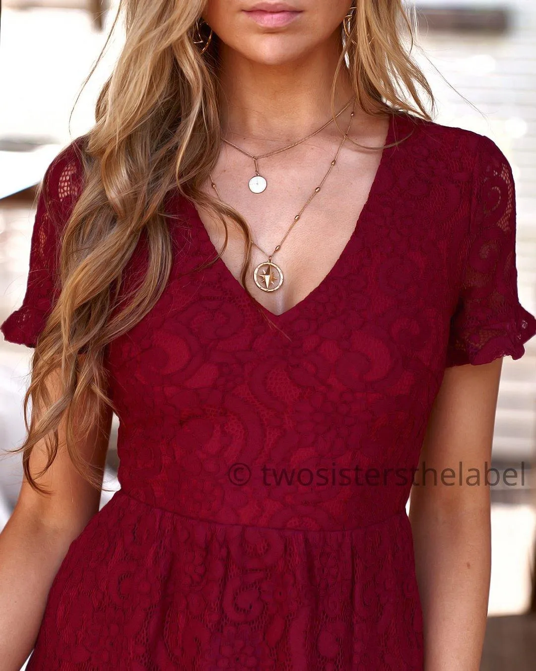 Laura Dress - Red