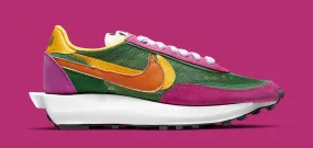 LIVRAISON 72H - Nike - LD Waffle sacai Green Purple