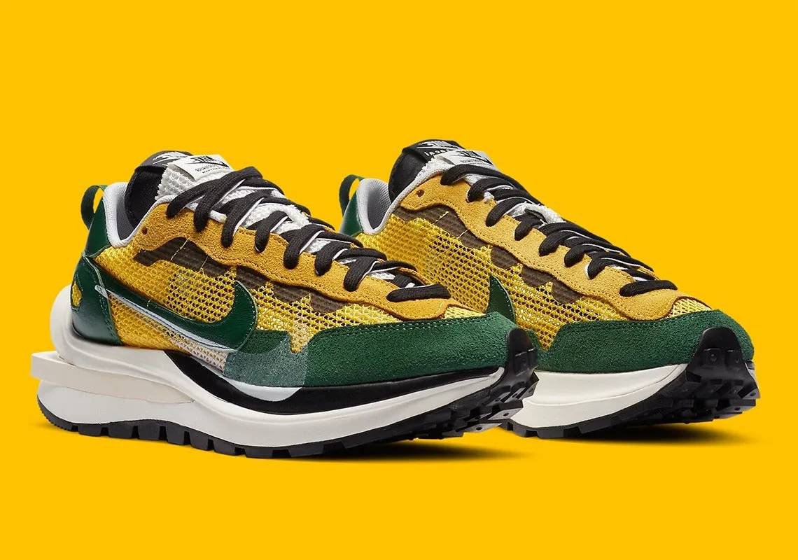 LIVRAISON 72H - Nike - Vaporwaffle Sacai Tour Yellow Stadium Green