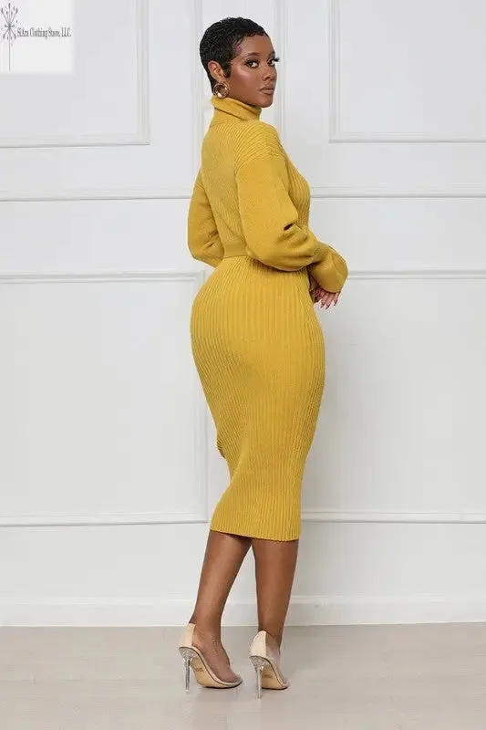 Long Sleeve Maxi Sweater Dress