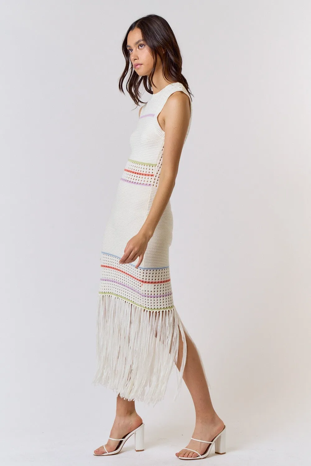 Maia Fringe Dress