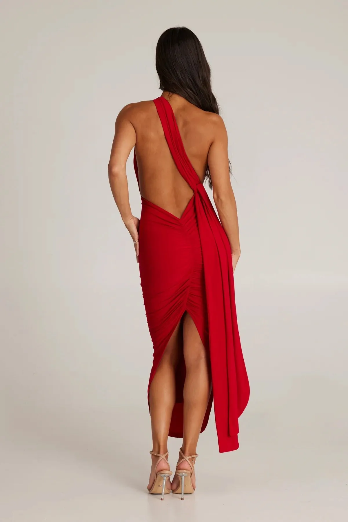 Melrose Multi-Way Dress - Red