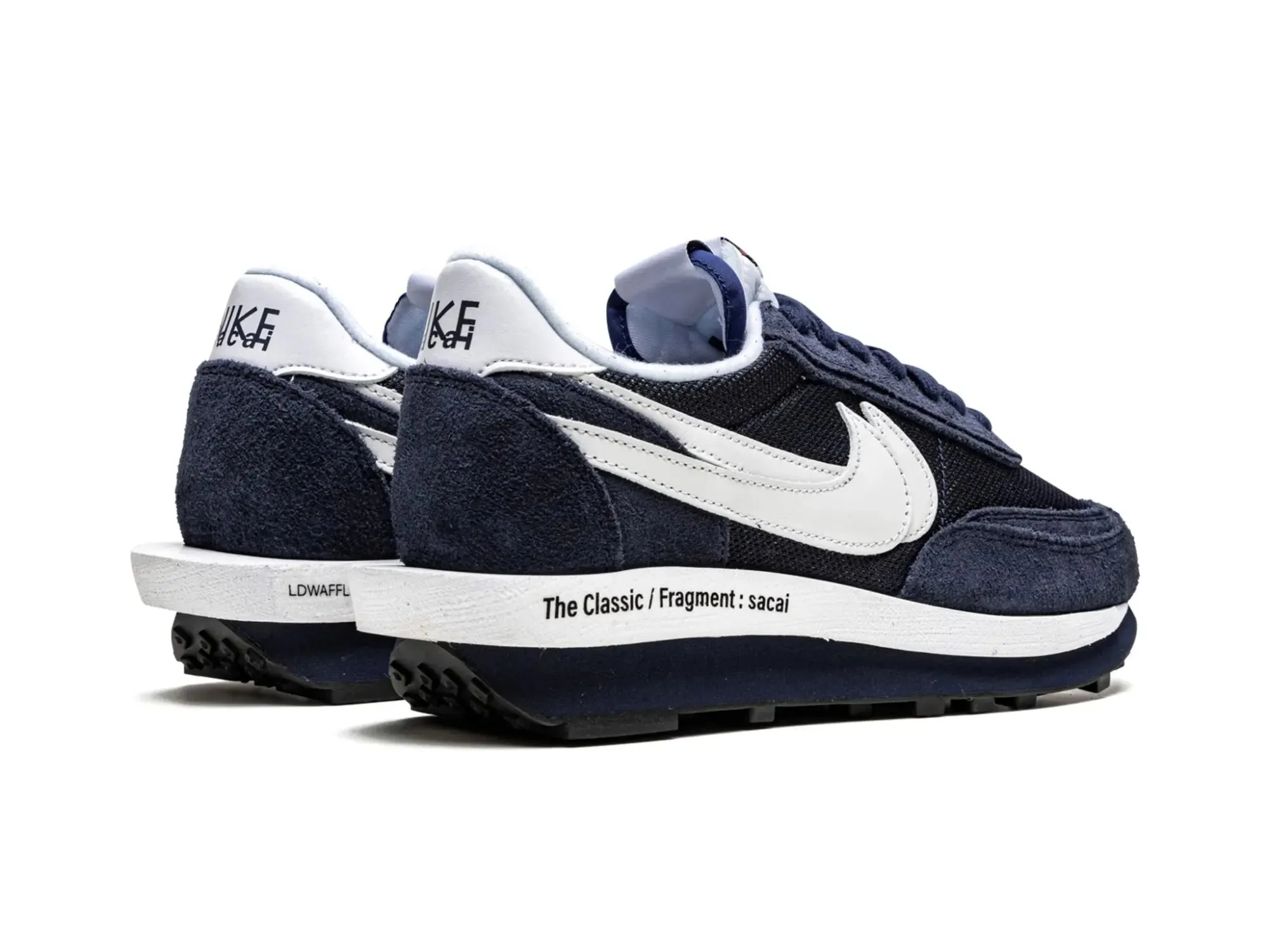 Nike LD Waffle Sacai X Fragment Design "Blue Void"