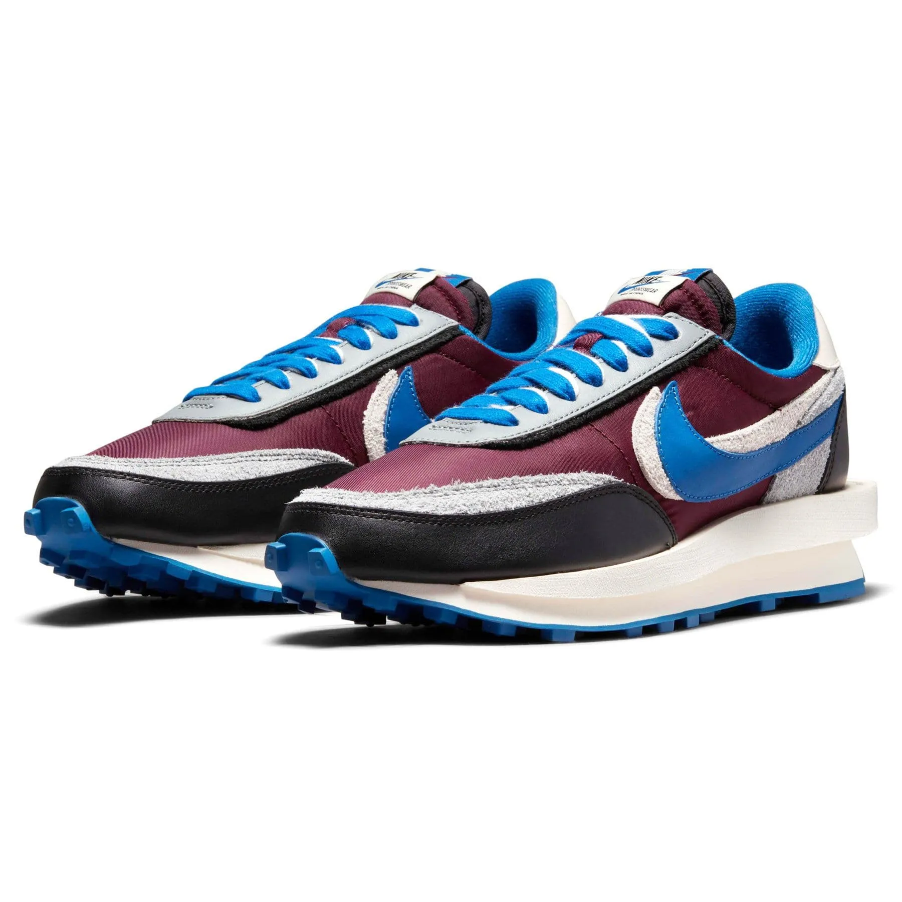 sacai x Undercover x LDWaffle 'Night Maroon Team Royal'