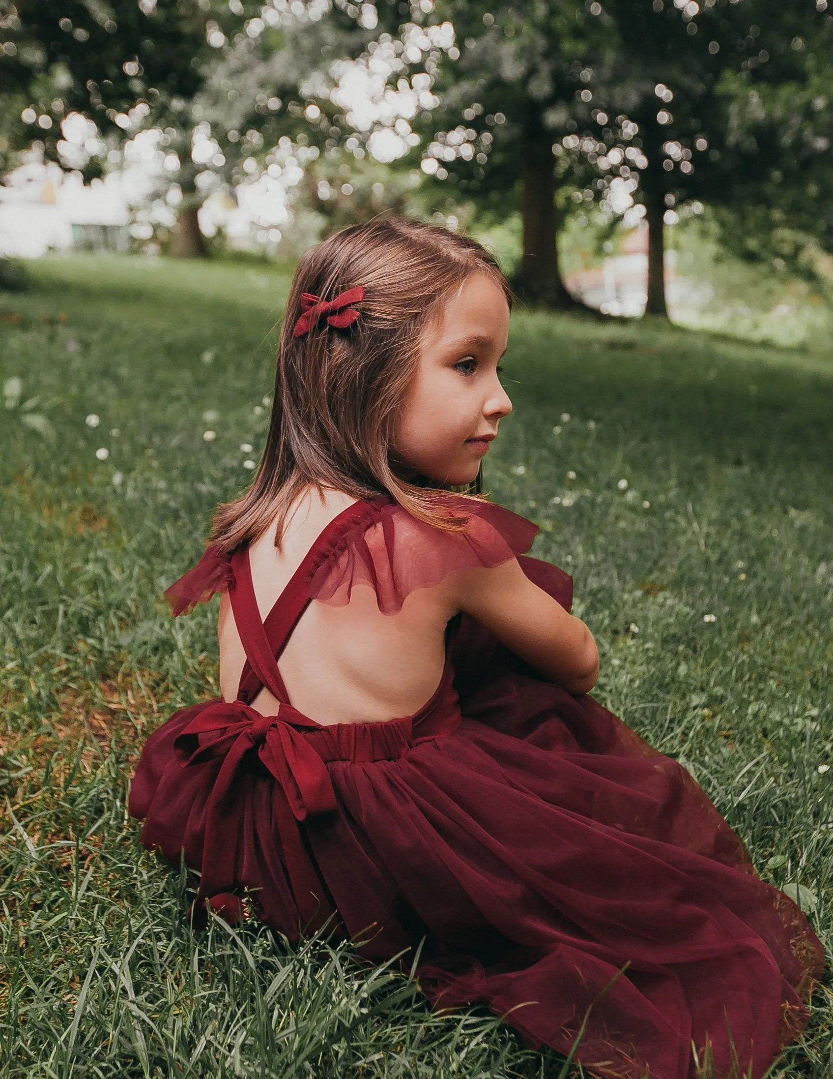 Scarlett Tutu Dress - Cherry Red