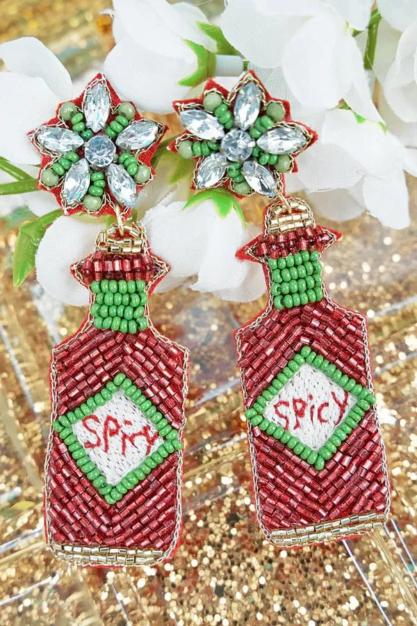 SuMmEr FiEsTa Beaded earrings