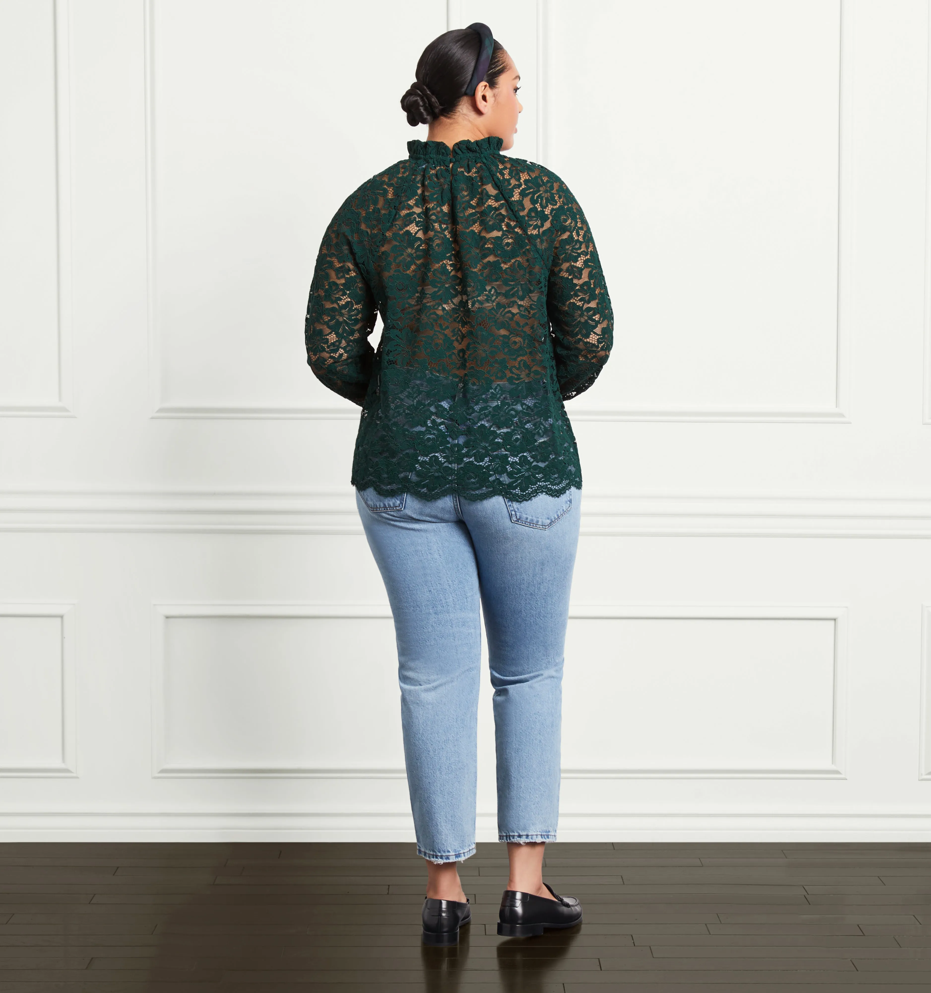 The Millie Top - Botanical Garden Lace