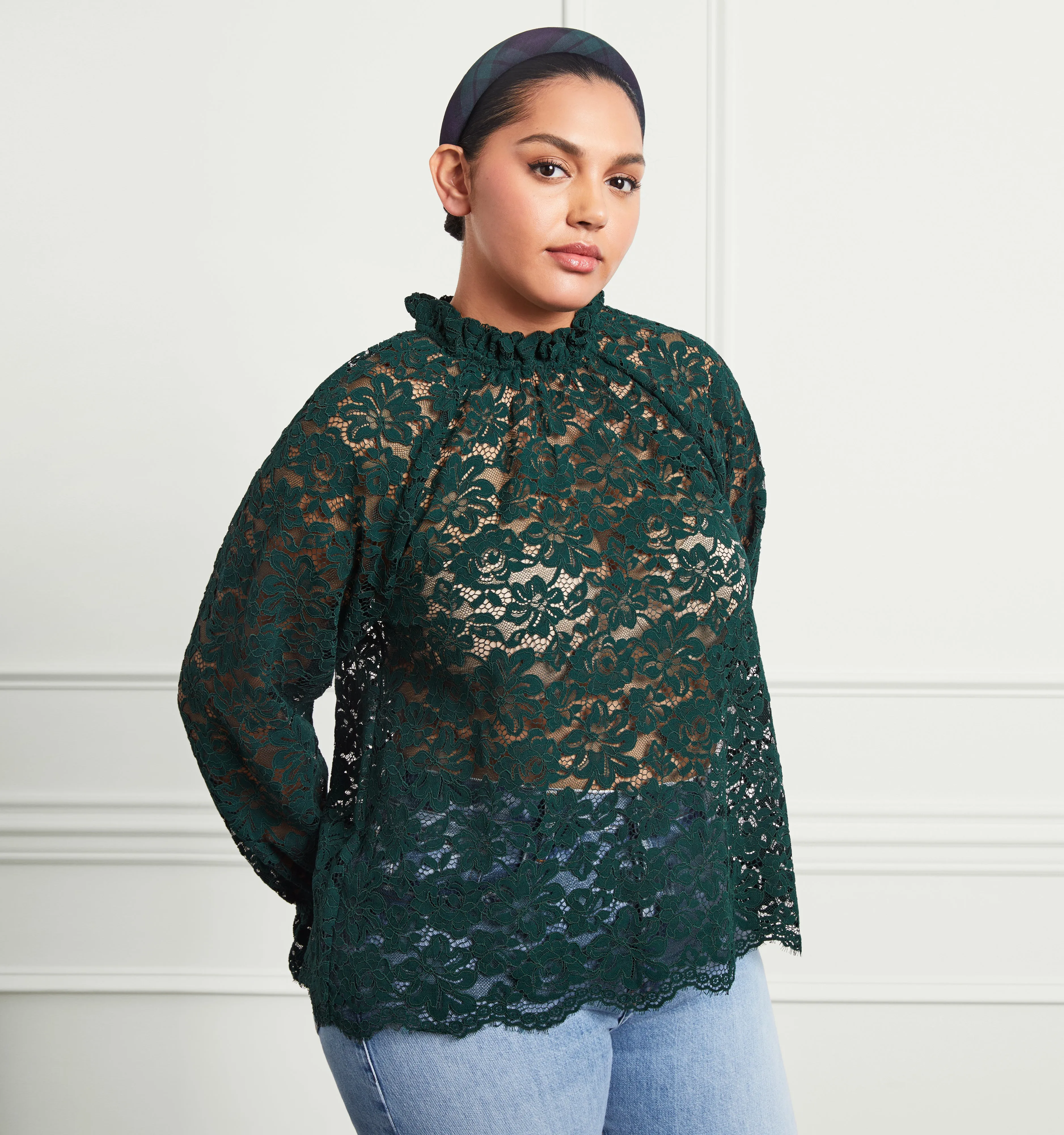 The Millie Top - Botanical Garden Lace